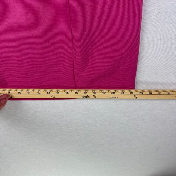 BODEN WOMEN'S TRINITY JERSEY RIBBED POCKETS STRETCH DRESS IN PINK COLOR SIZE 10R - Picture 9 of 12